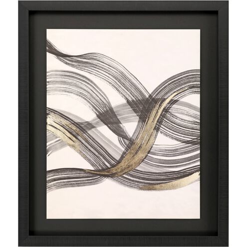 Geometrics Collection Black Framed Art