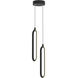 Sienna LED 5 inch Black Pendant Ceiling Light