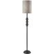 Beatrice 68 inch 100.00 watt Matte Black Polyresin Floor Lamp Portable Light