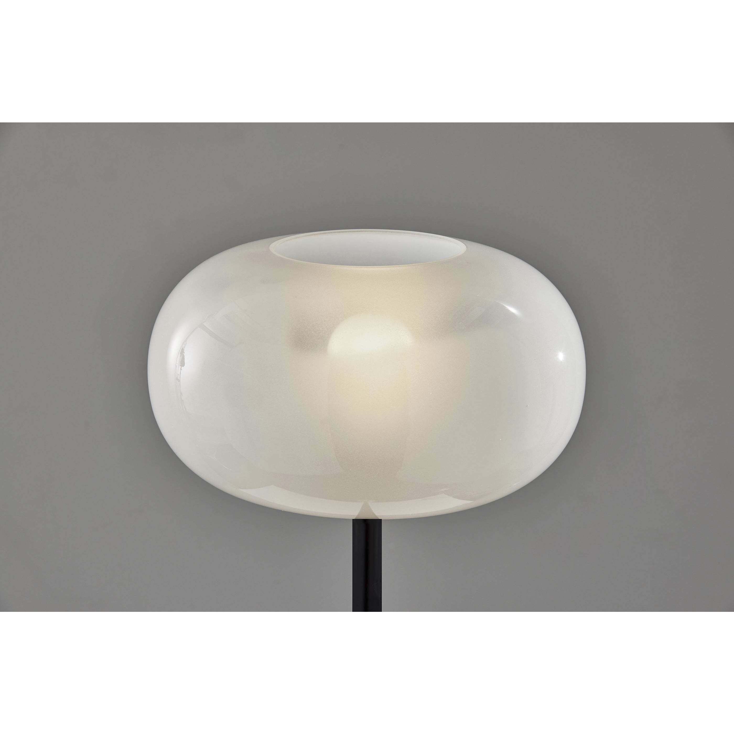 Byron 62.5 inch 100.00 watt Black Floor Lamp Portable Light