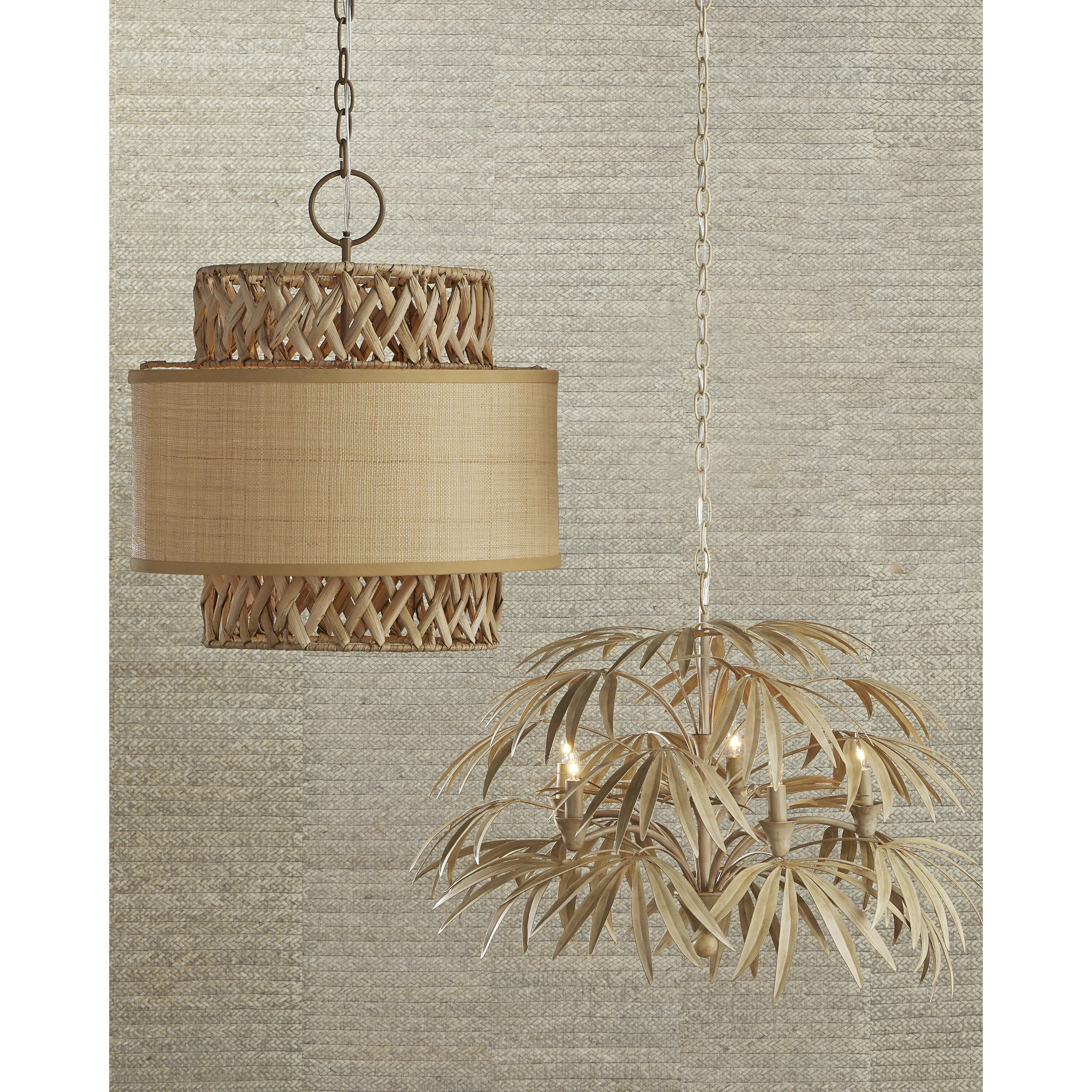 Calliope 5 Light 32 inch Coco Cream Chandelier Ceiling Light