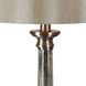 Brooks 10 inch 100 watt Satin Nickel Table Lamp Portable Light, Set of 2