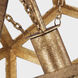 AH by Alexa Hampton Feccetta 1 Light 20.5 inch Antique Gild Pendant Ceiling Light