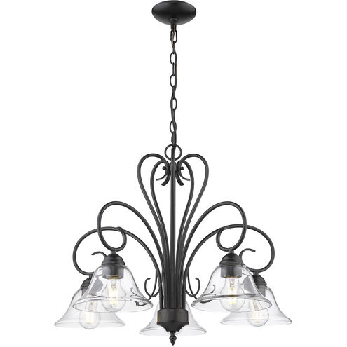 Homestead 5 Light 25.25 inch Chandelier