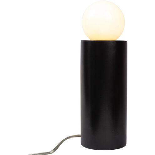 Portable 17 inch 60.00 watt Carbon Matte Black Table Lamp Portable Light