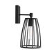 Corey 1 Light 6 inch Matte Black Sconce Wall Light