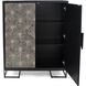 Harlow Black and White Cabinet, Tall