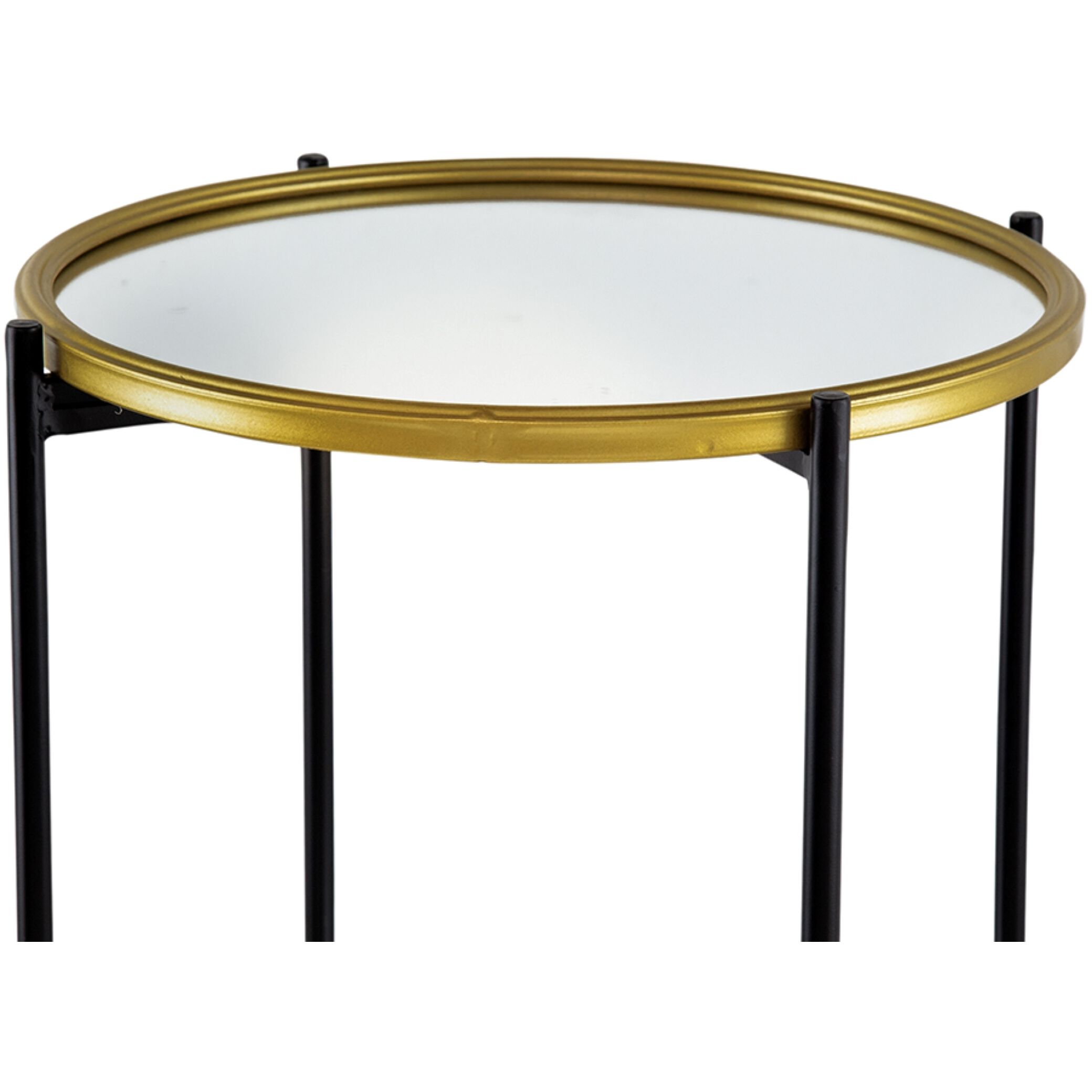 Hannes 39.4 X 16.1 X 16.1 inch Black/Gold Shelf