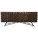 New York 87 X 23 inch Old Wood Sideboard