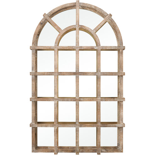 Atherton 40 X 24.5 inch Natural with Clear Wall Mirror