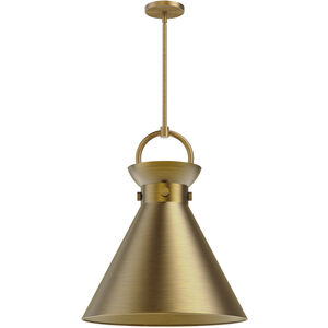Emerson 1 Light 18 inch Aged Gold Pendant Ceiling Light