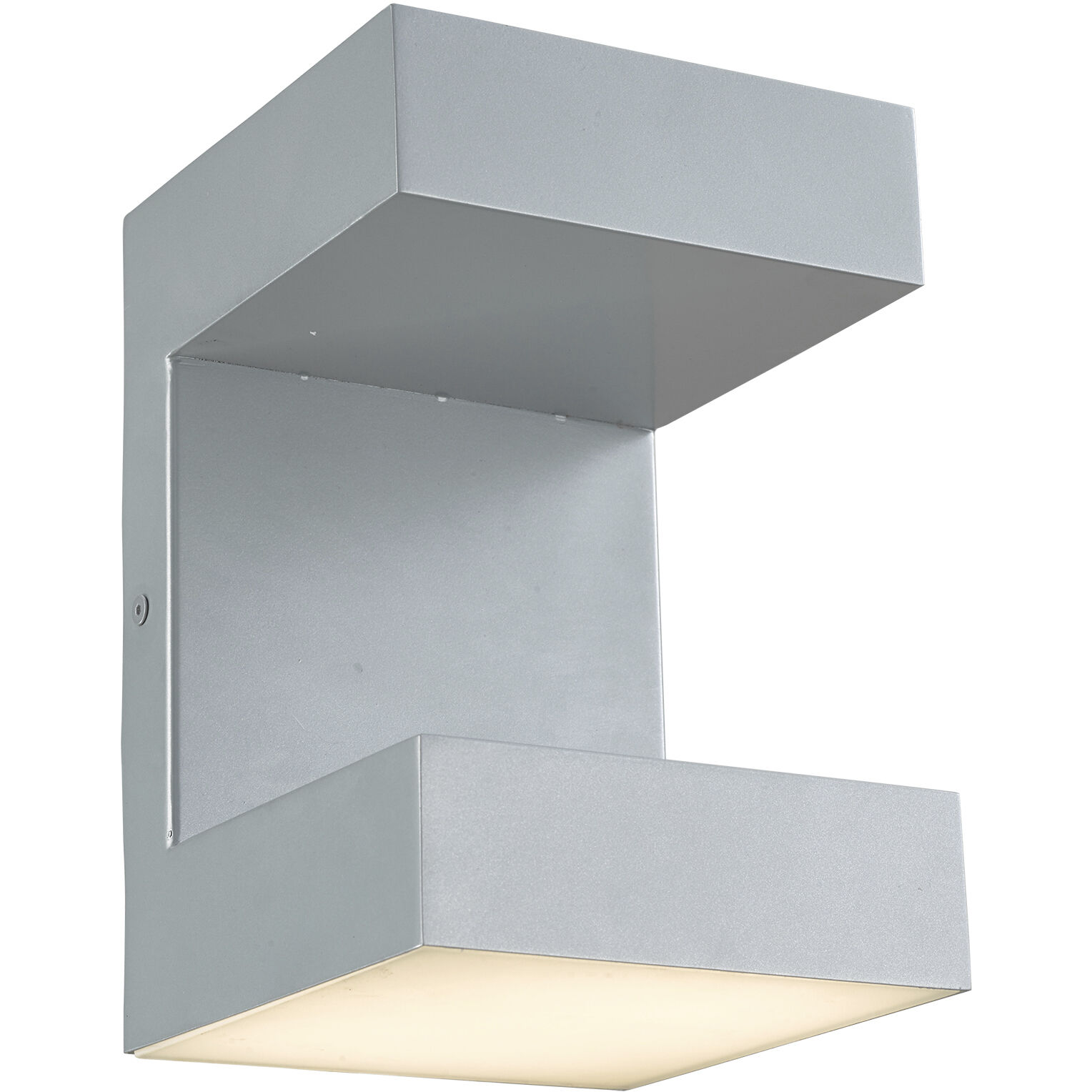 Yoga LED 9.2 inch Silica Outdoor Wall Light