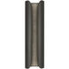 Anne-Marie Barton Armise Sconce Wall Light in Matte Carbon