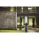 Coastal Elements Republic LED 17 inch Black Outdoor Post Mount Lantern, Estate Series