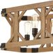 Structure Linear Chandelier Ceiling Light