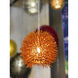 Urchin 1 Light 6.25 inch Electric Pumpkin Mini Pendant Ceiling Light
