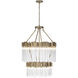 Matrix 14 Light 30 inch Havana Gold Chandelier Ceiling Light