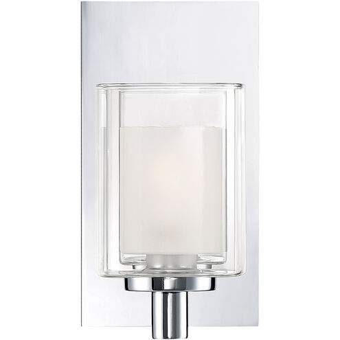 Kolt LED 8 inch Polished Chrome Bath Light Wall Light