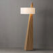 Obelisk 63 inch 22.00 watt Natural Ash Floor Lamp Portable Light
