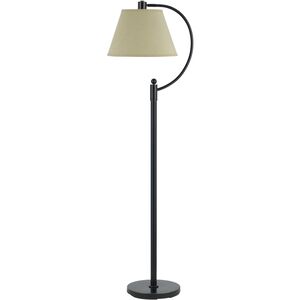 Kinder 59 inch 100 watt Dark Bronze Arc Floor Lamp Portable Light