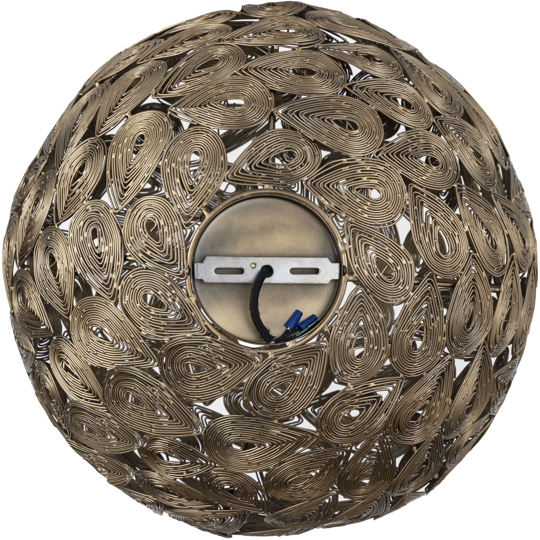 Kora 1 Light 15 inch Antique Brass Pendant Ceiling Light