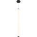Flare LED 2.5 inch Black Mini-Pendant Ceiling Light, dweLED