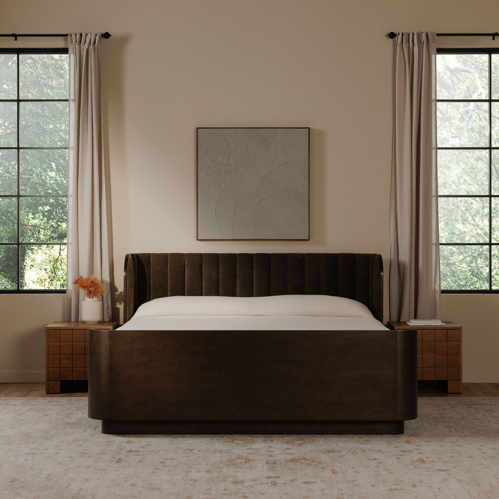 Flutter 36 X 36 inch Painting, Framed