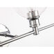 Collier 4 Light 38 inch Chrome Wall sconce Wall Light