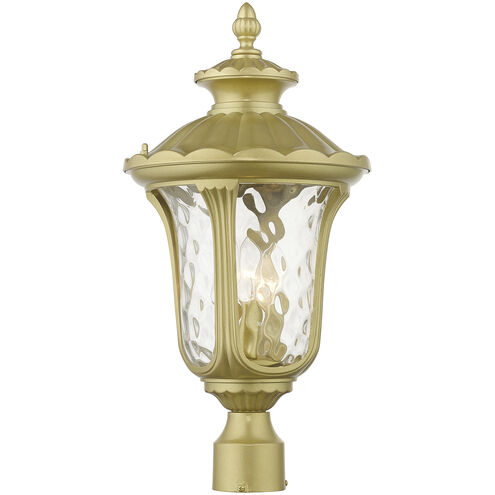 Oxford 3 Light 11.00 inch Post Light & Accessory