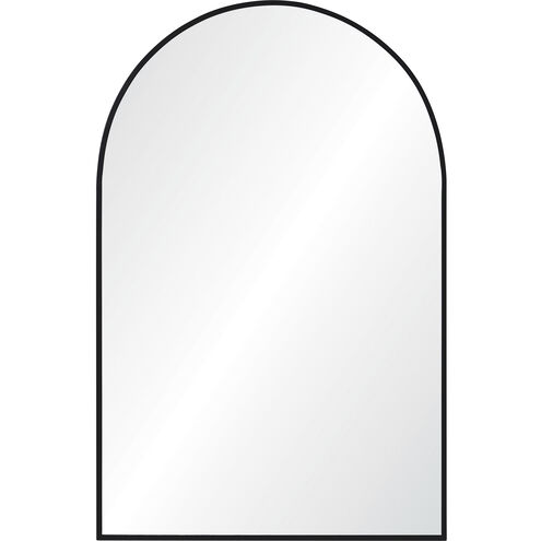 Waren 36 X 24 inch Matte Black Wall Mirror