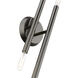 Soho 4 Light 5 inch Black Chrome ADA Sconce Wall Light
