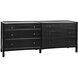 Hampton Hand Rubbed Black Dresser, 6 Drawer