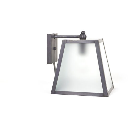 Andover 1 Light 11 inch Dark Antique Brass Wall Lantern, Medium