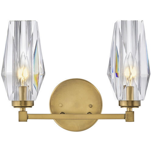 Ana 2 Light 13.75 inch Bathroom Vanity Light