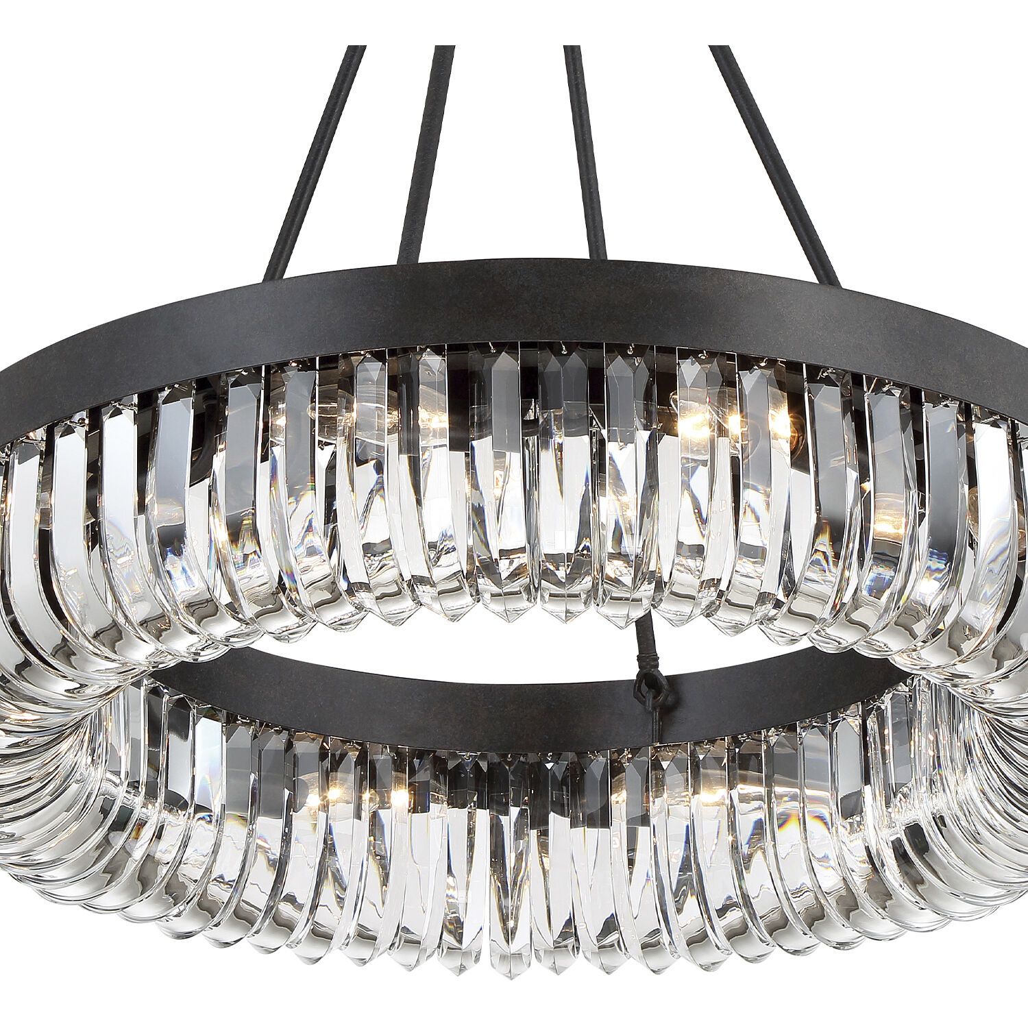 Alister 10 Light 28.25 inch Charcoal Bronze Chandelier Ceiling Light