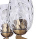Guiding Star 6 Light 22.63 inch Satin Brass Chandelier Ceiling Light