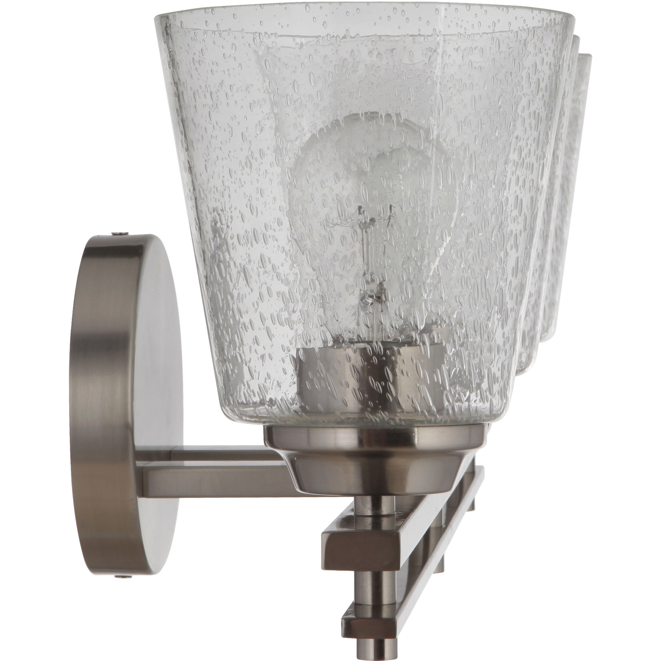 Neighborhood Drake 3 Light 24 inch Brushed Polished Nickel Vanity Light Wall Light, Neighborhood Collection