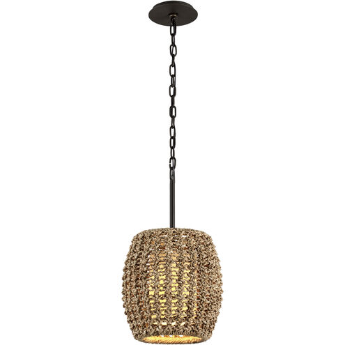 Conga 1 Light 12 inch Bronze Pendant Ceiling Light