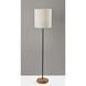 Brielle 62 inch 100.00 watt Black Floor Lamp Portable Light