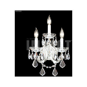 Maria Theresa 3 Light 11 inch Silver Wall Sconce Wall Light