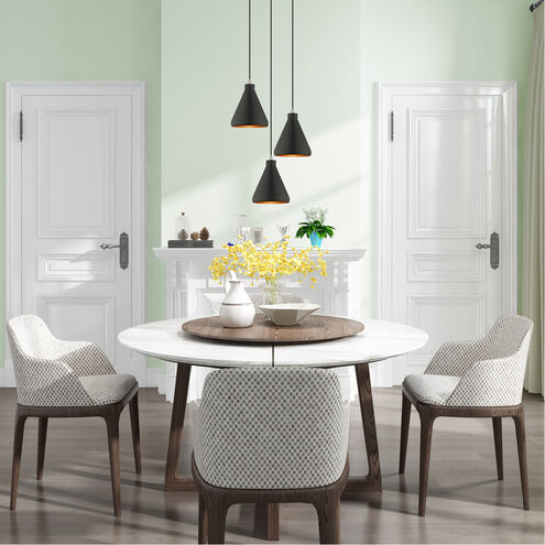 Allison 1 Light 7 inch Black Mini Pendant Ceiling Light