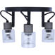 Owen Black and Wood Track Lighting Ceiling Light