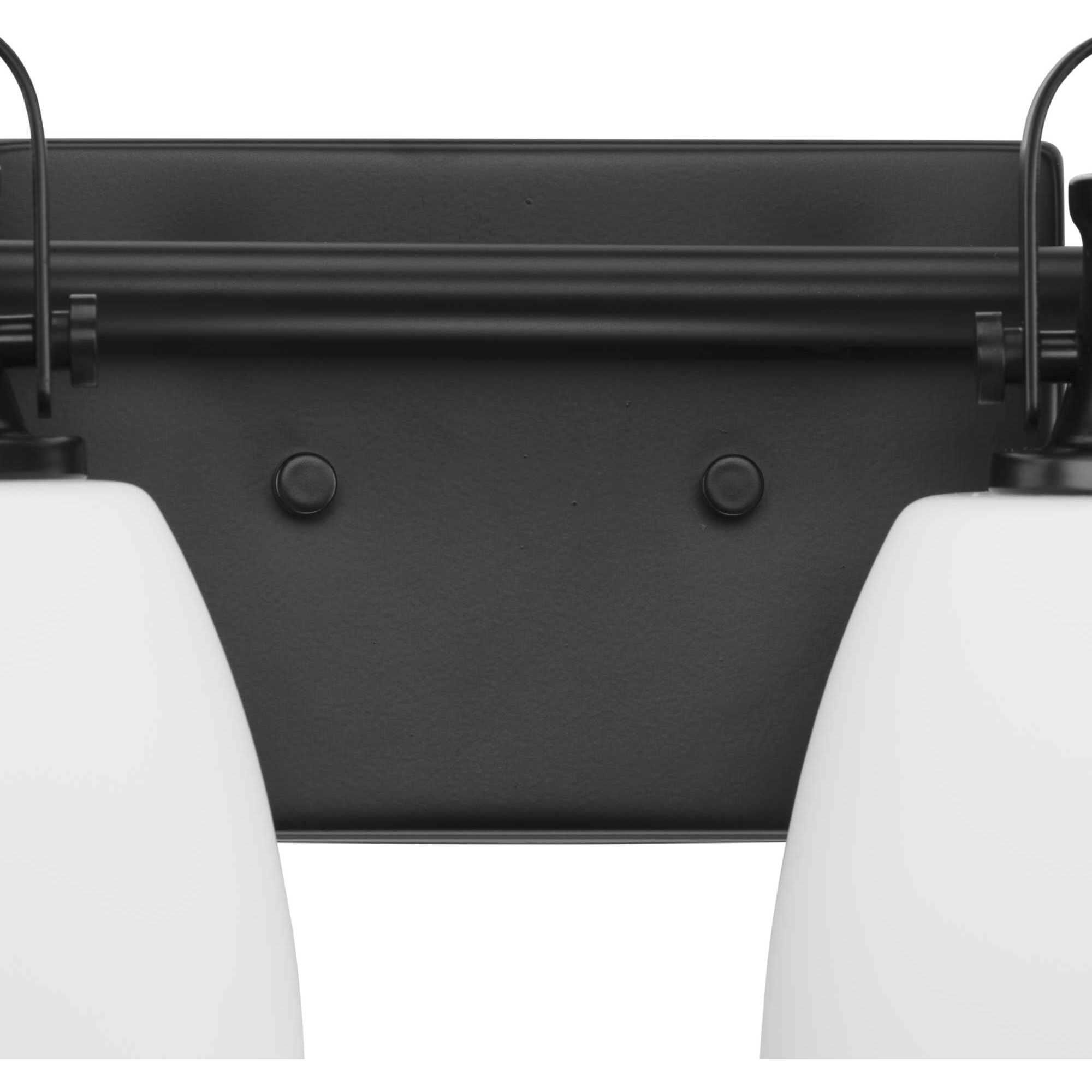 Preston 2 Light 14 inch Matte Black Vanity Light Wall Light