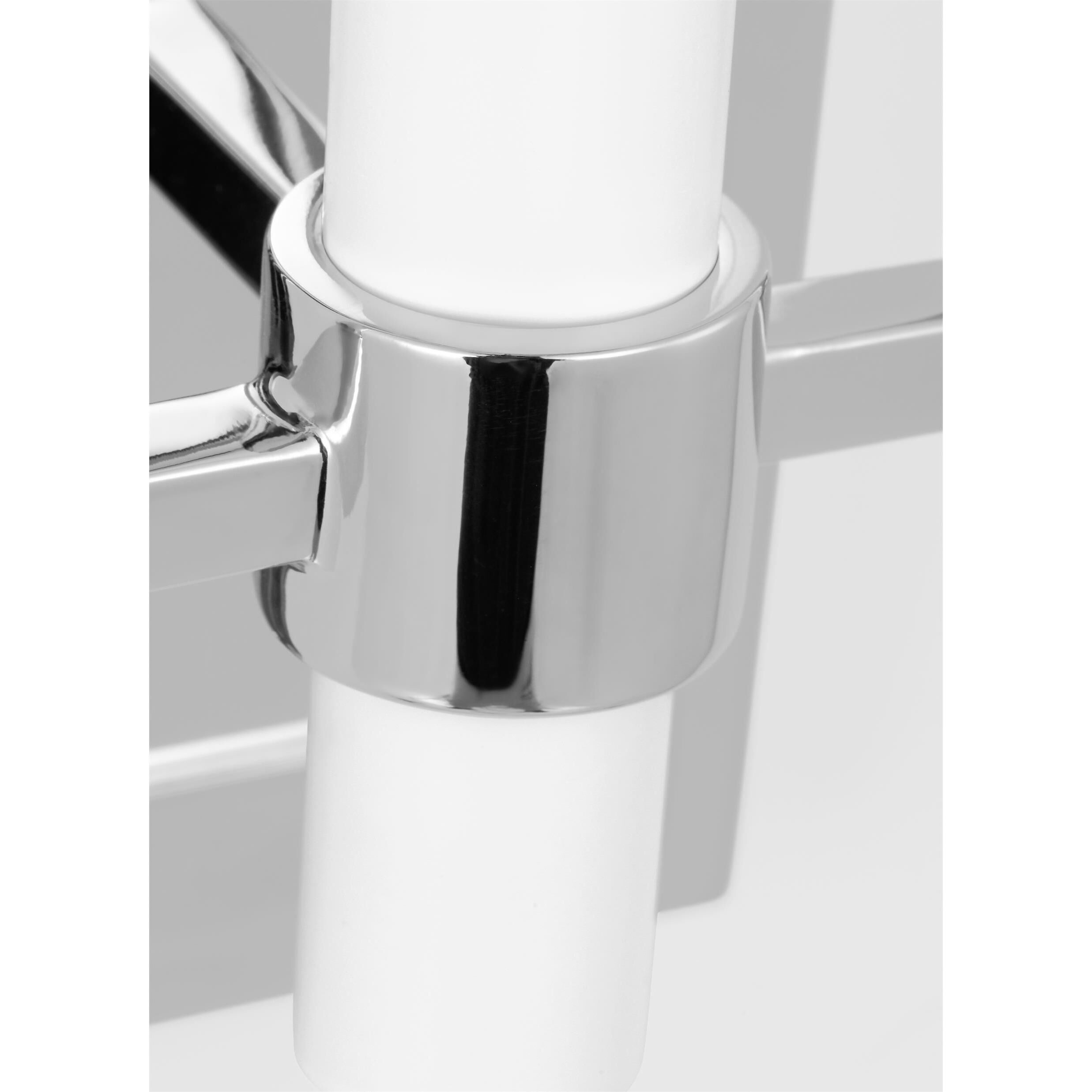 C&M by Chapman & Myers Marston Sconce Wall Light in Polished Nickel