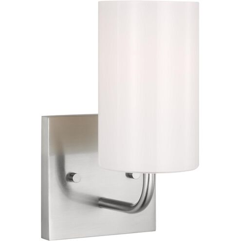 Rhett 1 Light 5 inch Brushed Steel Wall Bath Fixture Wall Light