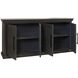 Points 80 X 17 inch Smokey Gray Credenza