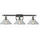 Ballston Orwell LED 26 inch Polished Chrome Bath Vanity Light Wall Light in Clear Glass, Ballston