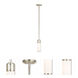 Weston 1 Light 4.75 inch Polished Nickel Single Pendant Ceiling Light