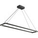 Piazza LED 8.63 inch Black Pendant Ceiling Light