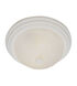 Del Mar 2 Light 13 inch Antique White Flushmount Ceiling Light